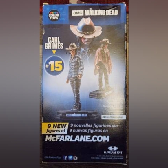 McFarlane Toys The Walking Dead Carl Grimes 7" Collectible Action Figure - Picture 4 of 5